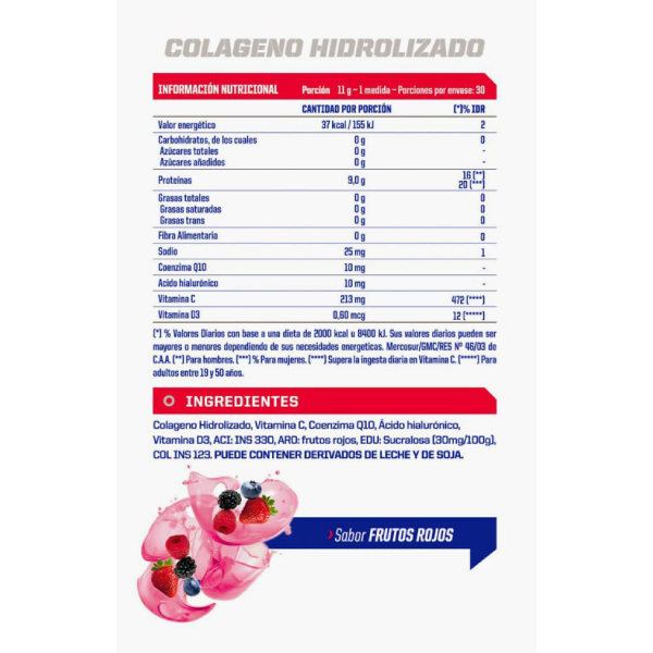 COLAGENO SPORT 330GR - MERVICK LAB - Imagen 2