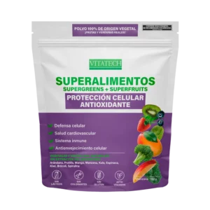 Vitatech Superalimento Protección Celular Antioxidante – Sabor Manzana x 162 g