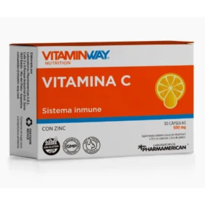 VITAMINA C CON ZINC 30 CAPS- VITAMIN WAY