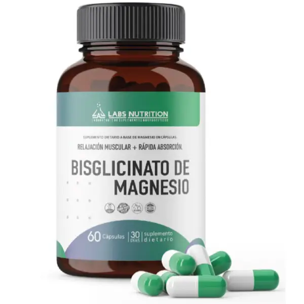 Bisglicinato de magnesio - Labs Nutrition 60 caps
