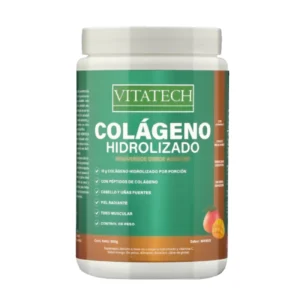 COLAGENO HIDROLIZADO REGUVENECE SABOR MANGO 360GR-VITATECH