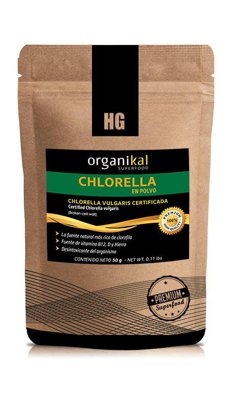 CHLORELLA EN POLVO - HG ORGANIKAL