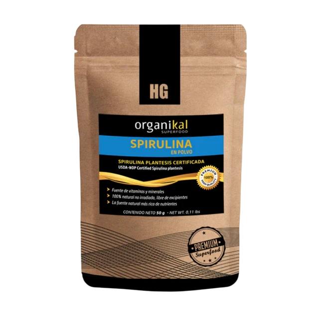 SPIRULINA EN POLVO - HG ORGANIKAL